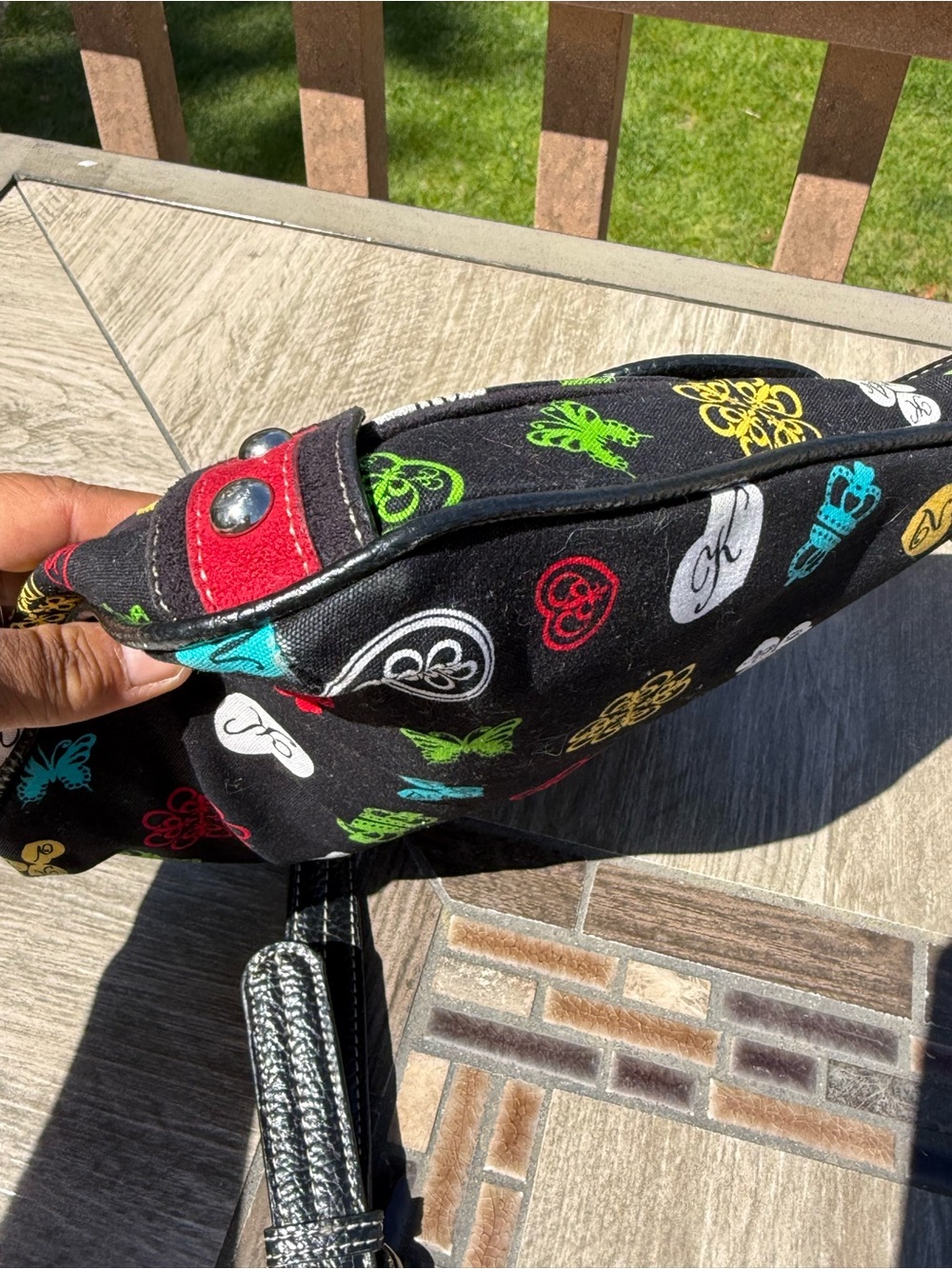 EUC Kathy Van Zeeland Crossbody Bag, a signature Y2K-era fashion piece Vintage - Picture 7 of 11